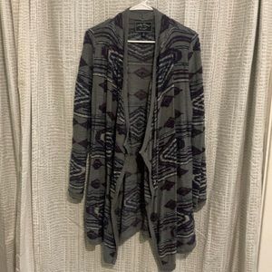 Lucky Brand long printed Sweater